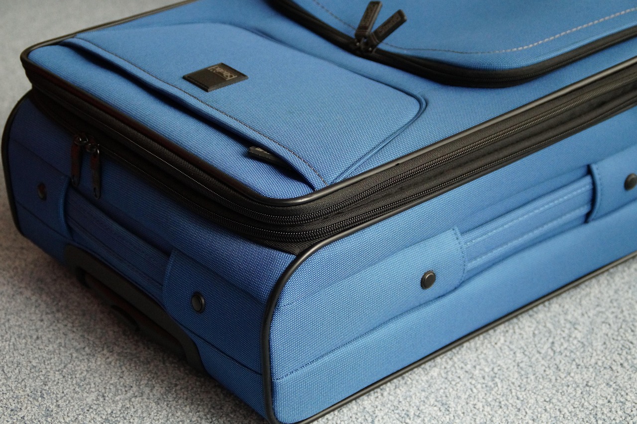 suitcase, blue, travel, vacations, luggage, packaging, to travel, suitcase, luggage, luggage, luggage, luggage, luggage
