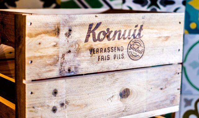 beer, crate, wood, packaging, beer-bottles, drinking